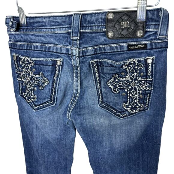 Miss Me JP5345B2 Boot Cut Jeans Women's Size 27 - Picture 9 of 11